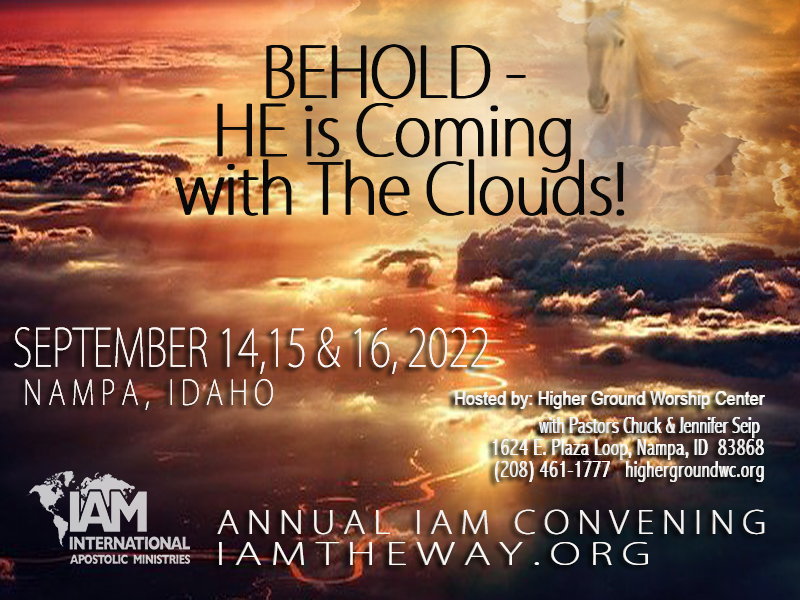 Behold He Is Coming With The Clouds